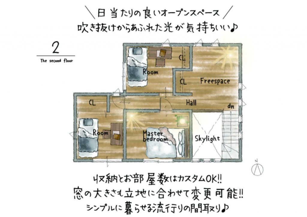 ウッドボックスSTANDARD　2階画像