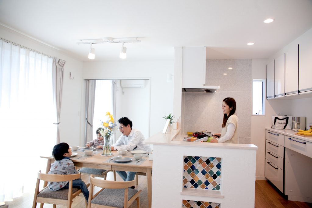 モデルハウスキッチン